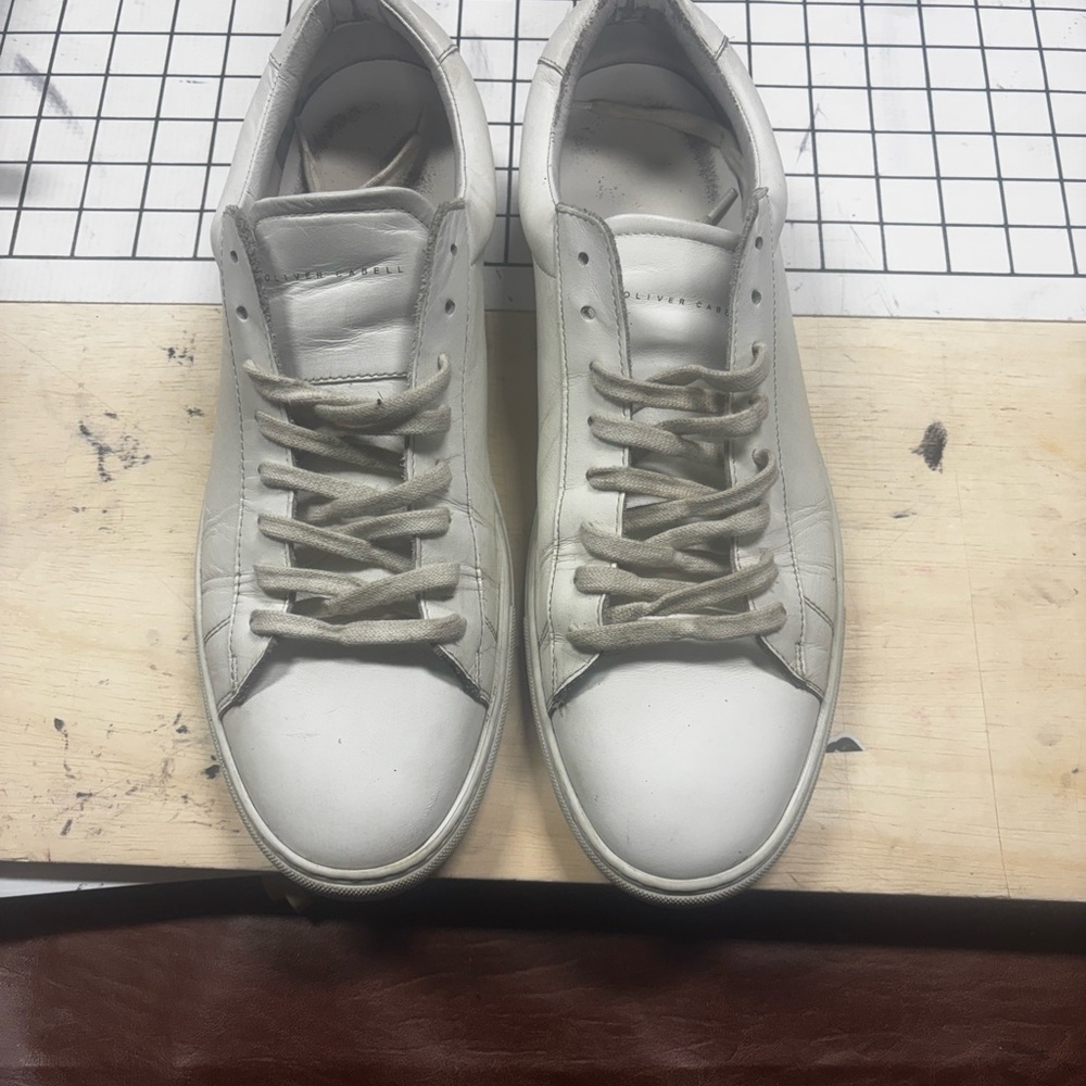 Oliver Cabell Classic White Sneakers